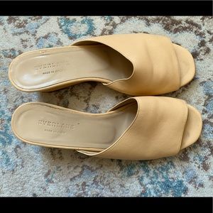 Everlane Wedge Sandal in Apricot